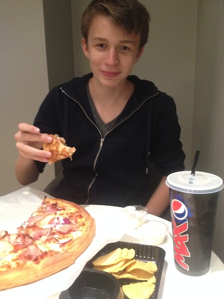 Pizza in Tromsø statt Schlaf in Honningsvåg