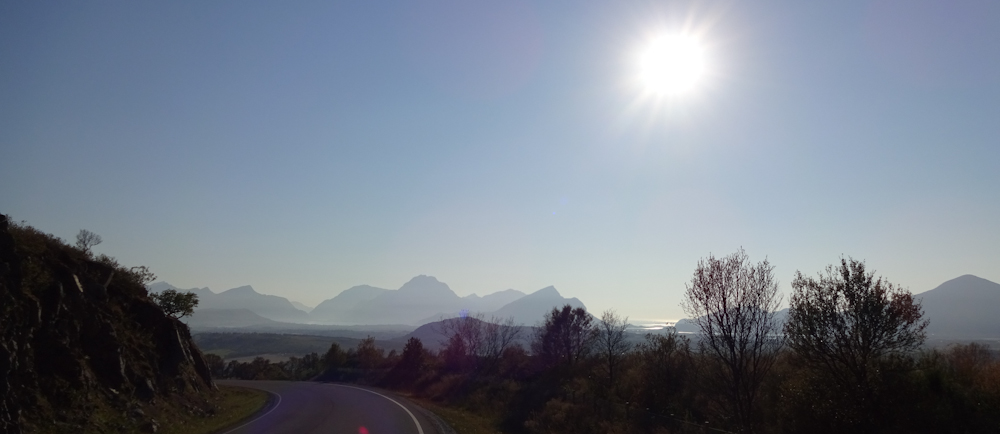 Abfahrt nach Leknes