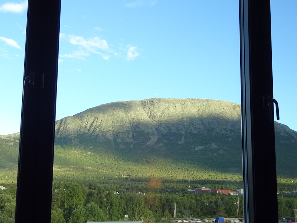 An diesem Blick aus dem Hotelfenster ist nichts auszusetzen.