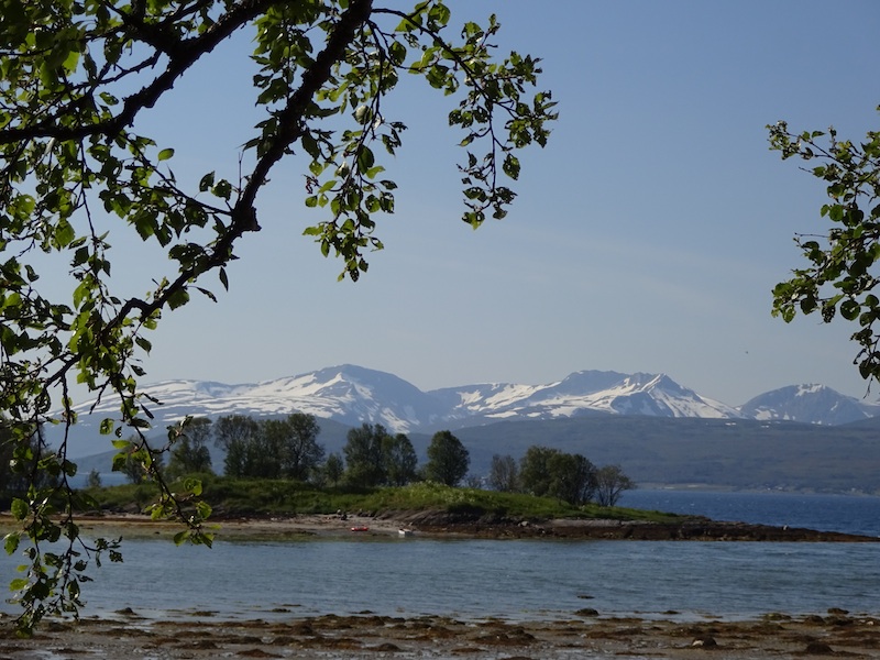 Strand ausserhalb von Tromsö