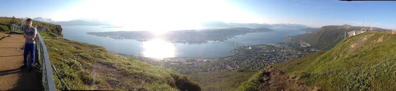 Panorama von Tromsø
