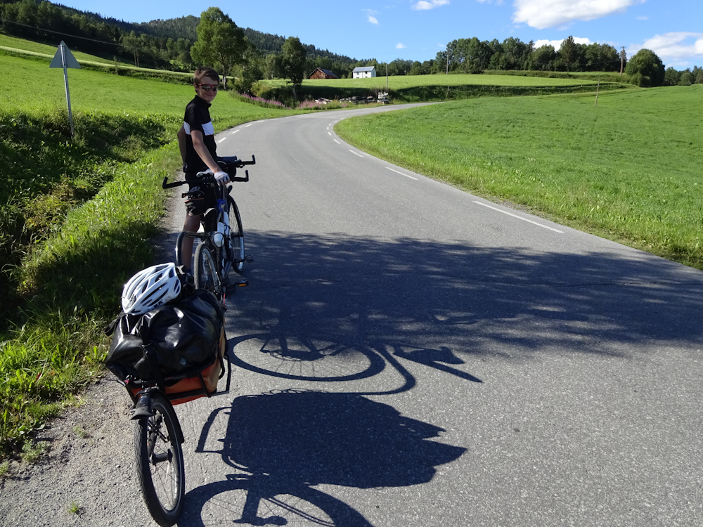 Unser Anstieg für die nächsten 10 km.